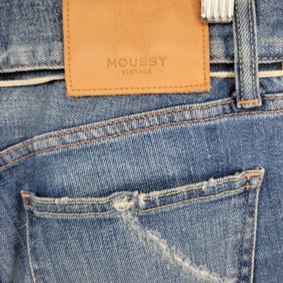 Moussy Vintage Women's Blue Hammond High Rise Skinny Jeans Pants Size 26 - Picture 6 of 11